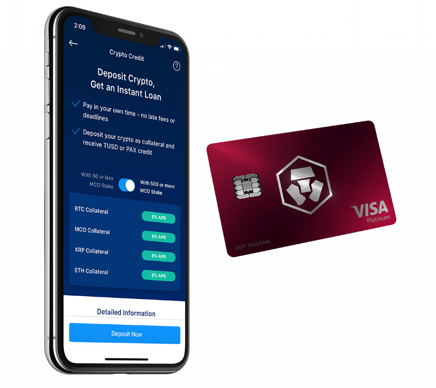 Get a Credit Loan From Crypto.com