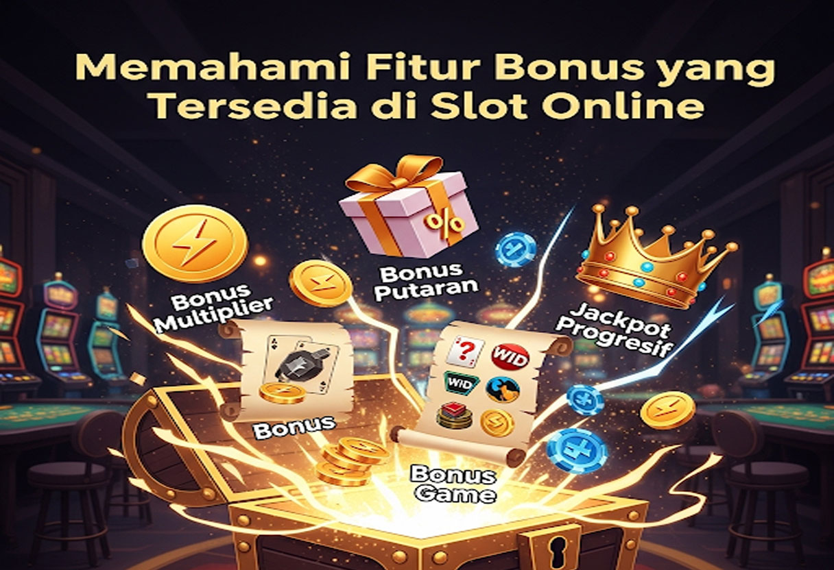 Memahami Fitur Bonus yang Tersedia di Slot Online